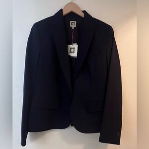 Anne Klein Navy Blue Blazer